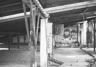 Intense Black and White with Melanie