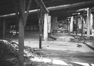 Intense Black and White with Melanie