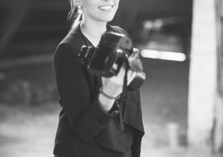 Intense Black and White with Melanie