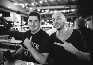 Just a nice evening in Vienna with Erik