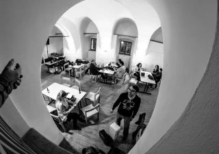 Offizieller Fototalk im Europaschloss Leiben