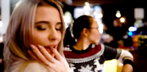 Adventmarkt am Spittelberg mit Jannica und Desiree